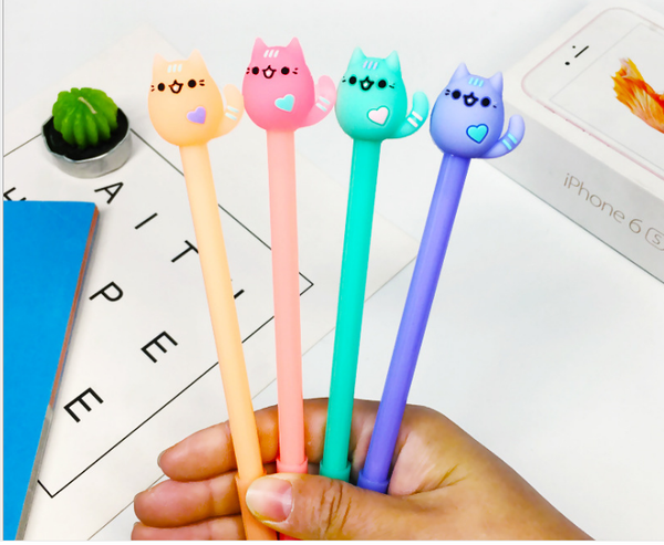 100pcs/lot wholesale gel pen 0.5mm cartoon creative candy colored cat neutral pen office stationery writing supplies gp585
100pcs/lot wholesale gel pen 0.5mm cartoon creative candy colored cat neutral pen office stationery writing supplies gp585