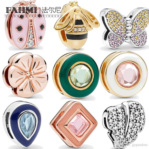 fahmi 100% 925 sterling silver charming reflexions series queen bee pink square classic flower ladybird butterfly droplet sparkling leaf, Black
fahmi 100% 925 sterling silver charming reflexions series queen bee pink square classic flower ladybird butterfly droplet sparkling leaf, Black