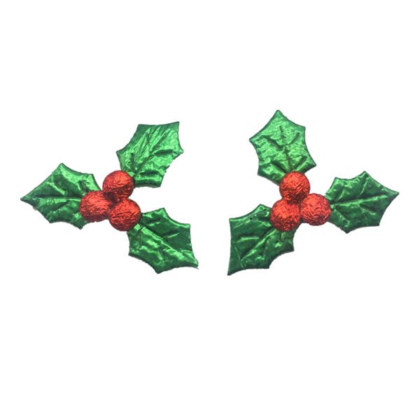 100 pcs shiny fabric holly berries and leaves appliques for christmas decoration embellishments patch clover pendant beautiful
100 pcs shiny fabric holly berries and leaves appliques for christmas decoration embellishments patch clover pendant beautiful