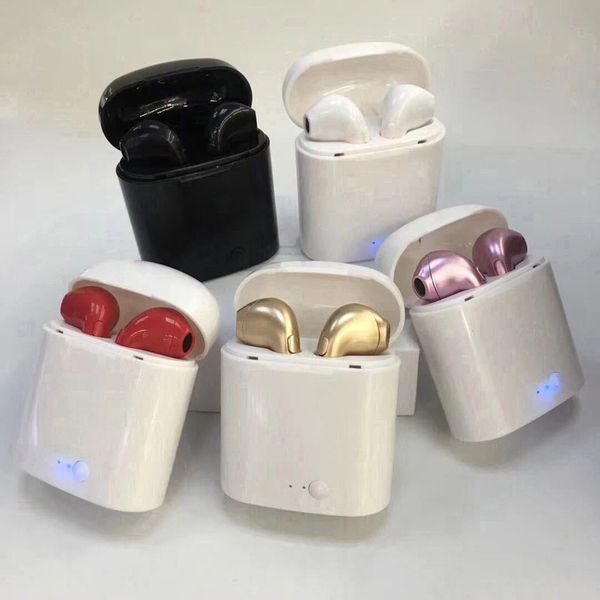 i7s tws twins bluetooth earphone mini double wireless earbuds with charger dock v4.2 stereo headphone for iphone plus s9 plus android 034 
i7s tws twins bluetooth earphone mini double wireless earbuds with charger dock v4.2 stereo headphone for iphone plus s9 plus android 034