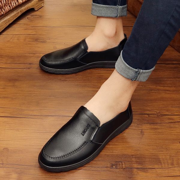 mazefeng 2019 new spring male black leather shoes business chef shoes single mens pu waterproof men casual men soft
mazefeng 2019 new spring male black leather shoes business chef shoes single mens pu waterproof men casual men soft