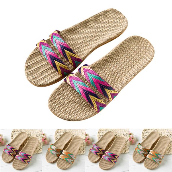 slippers 2021 shoes women men anti-slip linen home indoor summer open toe beach flats fashion zapatos mujer m23, Black
slippers 2021 shoes women men anti-slip linen home indoor summer open toe beach flats fashion zapatos mujer m23, Black