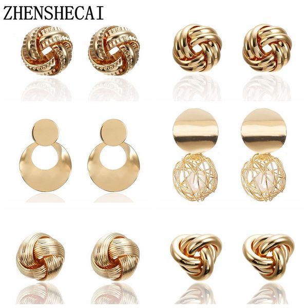 vintage style gold color d earrings for women new fashion round earrings statement metal geometric pendant ear jewelry, Silver
vintage style gold color d earrings for women new fashion round earrings statement metal geometric pendant ear jewelry, Silver