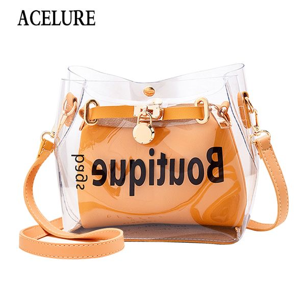 acelure brand transparent bag women pvc clear bag women handbags bolsa feminina shoulder crossbody sac main feminina
acelure brand transparent bag women pvc clear bag women handbags bolsa feminina shoulder crossbody sac main feminina