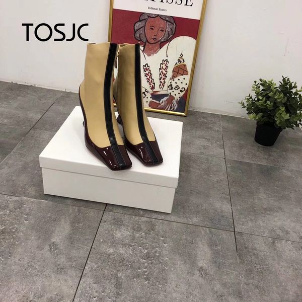shoe girl spring and autumn single boot leather 2019 new style sheepskin square head high-heeled bare boots black net red
shoe girl spring and autumn single boot leather 2019 new style sheepskin square head high-heeled bare boots black net red