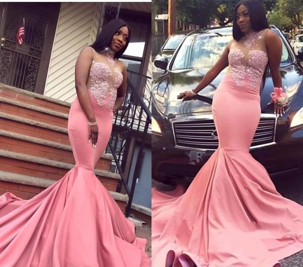 pink south african black girls prom dresses nigeria mermaid appliques holidays graduation wear evening party gowns custom made plus size
pink south african black girls prom dresses nigeria mermaid appliques holidays graduation wear evening party gowns custom made plus size