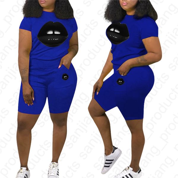 fashion women tracksuit 2 piece shorts sets summer outfits lips print short sleeve t-shirt + shorts pants sweatsuit clothing d41002, Gray
fashion women tracksuit 2 piece shorts sets summer outfits lips print short sleeve t-shirt + shorts pants sweatsuit clothing d41002, Gray