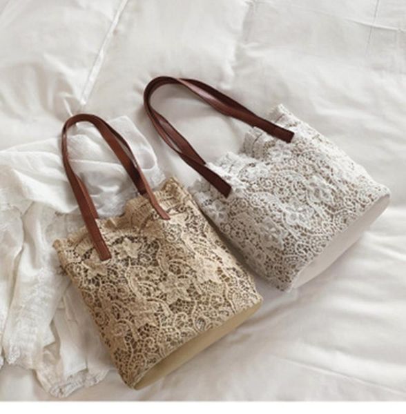 women's bag summer 2020 new korean version of the lace beautiful shoulder bag handbag ladies large capacity bucket shopping
women's bag summer 2020 new korean version of the lace beautiful shoulder bag handbag ladies large capacity bucket shopping