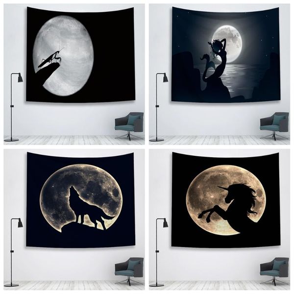 moonlight animals printed tapestry for bedroom wall hanging decoration polyester home improvement tapestries yoga beach mat
moonlight animals printed tapestry for bedroom wall hanging decoration polyester home improvement tapestries yoga beach mat