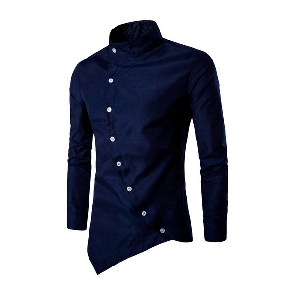 jaycosin shirt fashion personality men casual slanting door irregular collar long-sleeved shirt casual slim long sleeves, White;black
jaycosin shirt fashion personality men casual slanting door irregular collar long-sleeved shirt casual slim long sleeves, White;black