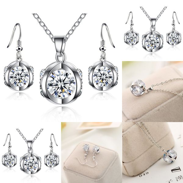 pumpkin rock wedding engagement jewelry set for womene eardrop necklace popular wedding engagement jewelry set for women sell aurora, Silver
pumpkin rock wedding engagement jewelry set for womene eardrop necklace popular wedding engagement jewelry set for women sell aurora, Silver