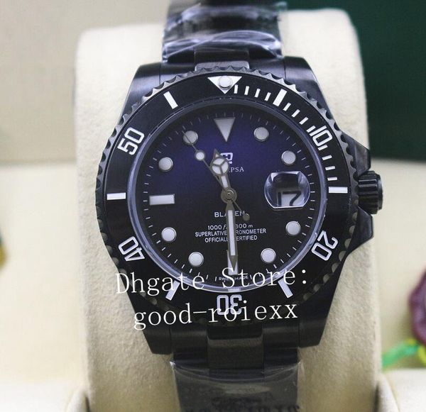 mens 2813 automatic movement black pvdwatch men blaken date ceramic bezel dive sapphire watches sport sub superlative perpetual wristwatches, Slivery;brown
mens 2813 automatic movement black pvdwatch men blaken date ceramic bezel dive sapphire watches sport sub superlative perpetual wristwatches, Slivery;brown