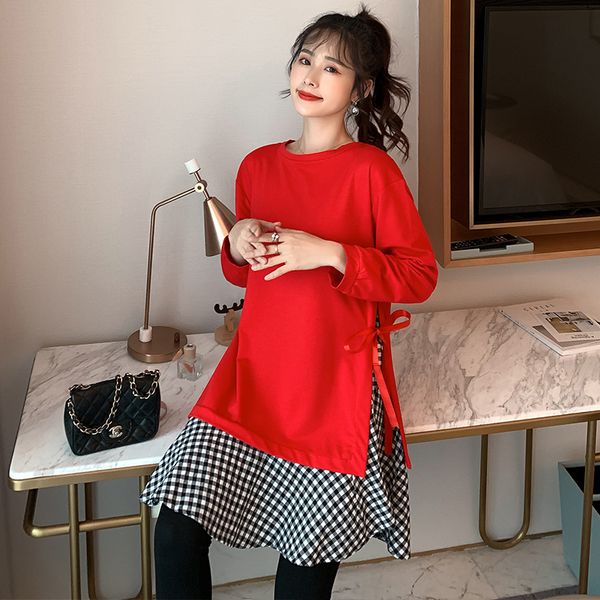 2019 new arrive spring & autumn maternity dress woman a-line large size dresses pregnant woman clothing md-01749, White
2019 new arrive spring & autumn maternity dress woman a-line large size dresses pregnant woman clothing md-01749, White