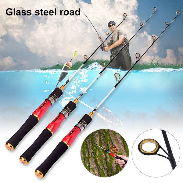 1 pcs fishing rod pole ceramic guided ring eva handle portable durable for anglers ed-shipping
1 pcs fishing rod pole ceramic guided ring eva handle portable durable for anglers ed-shipping