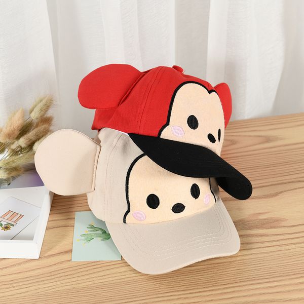 к 2020 году новых весной мальчиков и девочек мышь крышка младенца мультфильм бейсбольная кепка дети солнца шляпа, Blue;gray