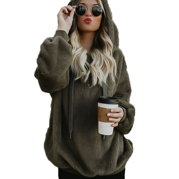 2019 new oversized hoodie sweatshirt winter coat women long sleeve hooded women's clothes velvet jacket down jacket woman hooded, Black
2019 new oversized hoodie sweatshirt winter coat women long sleeve hooded women's clothes velvet jacket down jacket woman hooded, Black