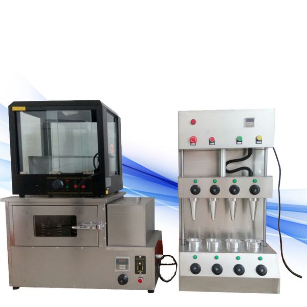newly designed 4-die pizza cone machine easy to operate pizza cone oven machine with pizza display cabinet
newly designed 4-die pizza cone machine easy to operate pizza cone oven machine with pizza display cabinet
