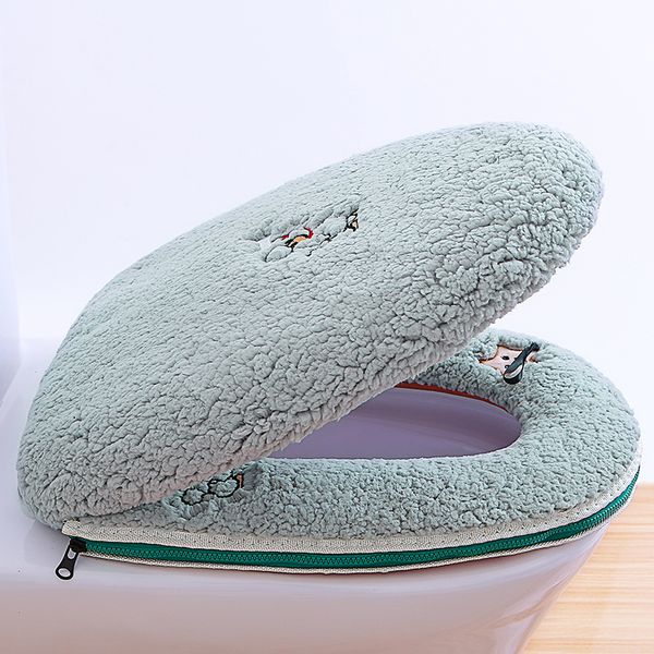creative home toilet seat cushion set thickening toilet seat cover home toilettes accessoires bathroom klozet kapak 43*36cm
creative home toilet seat cushion set thickening toilet seat cover home toilettes accessoires bathroom klozet kapak 43*36cm