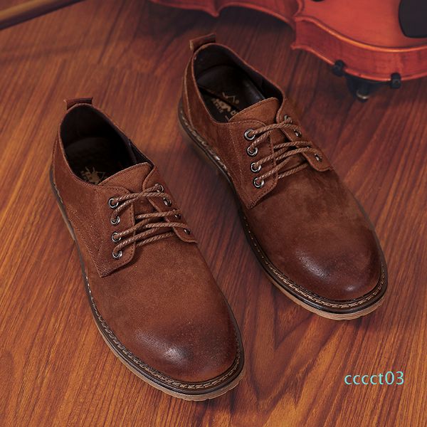 mens shoes suede oxford flat designer shoes leisure walking vintage lace-up solid outdoor cowboy male ct3, Black
mens shoes suede oxford flat designer shoes leisure walking vintage lace-up solid outdoor cowboy male ct3, Black