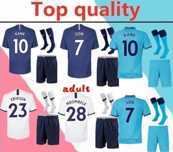 2019 2020 spurs soccer jerseyfull kits 19 20 ndombele kane dele son lucas eriksen men football kit with socks, Black
2019 2020 spurs soccer jerseyfull kits 19 20 ndombele kane dele son lucas eriksen men football kit with socks, Black
