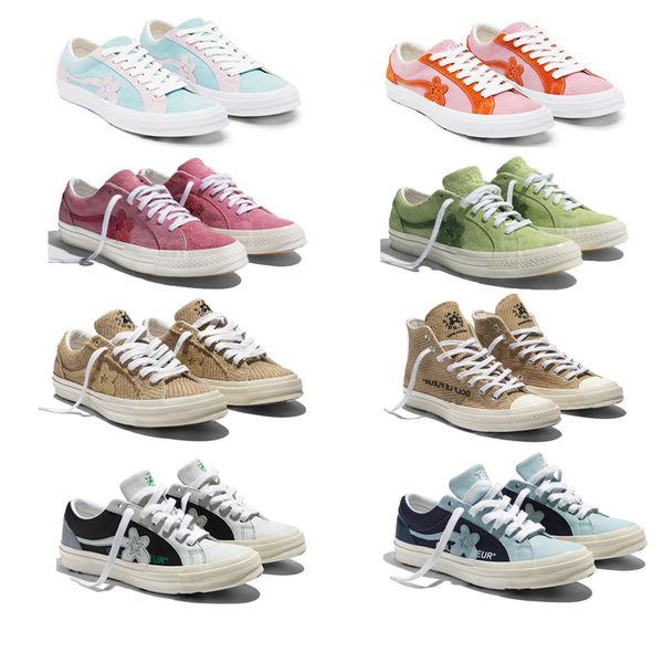 2019 tyler the creator x one star ox golf le fleur fashion designer sneakers ttc casual shoes for skateboarding sport shoes for men women c6, Black
2019 tyler the creator x one star ox golf le fleur fashion designer sneakers ttc casual shoes for skateboarding sport shoes for men women c6, Black