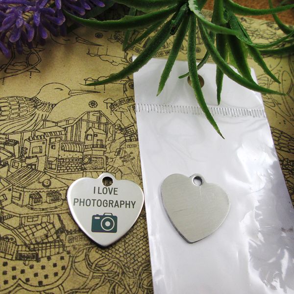 40pcs--"i love pgraphy"stainless steel charms more style for choosing diy charms pendants for necklace, Bronze;silver
40pcs--"i love pgraphy"stainless steel charms more style for choosing diy charms pendants for necklace, Bronze;silver