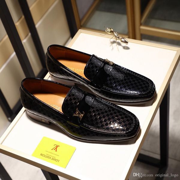 8 louis vuitton gucci luxury men omen casual shoes genuine 612, Black 
8 louis vuitton gucci luxury men omen casual shoes genuine 612, Black