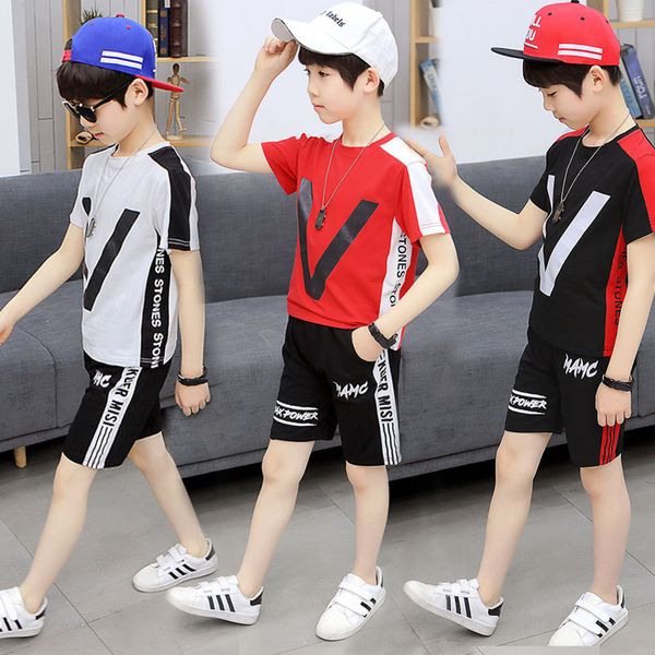 kids clothes boys clothes sets 2020 summer clothing set children outfits v t-shirt + shorts 2 3 4 5 6 7 8 9 10 11 12 13 years, White
kids clothes boys clothes sets 2020 summer clothing set children outfits v t-shirt + shorts 2 3 4 5 6 7 8 9 10 11 12 13 years, White