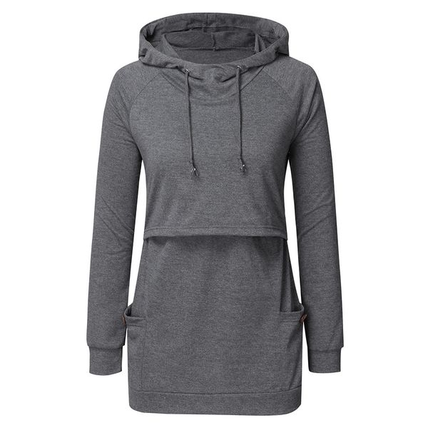 maternity hoodie breastfeeding women long sleeve blouse solid nursing hoodie maternity sweatshirt fh5, White
maternity hoodie breastfeeding women long sleeve blouse solid nursing hoodie maternity sweatshirt fh5, White