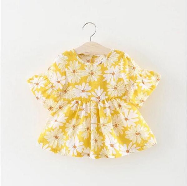 0-24m casual summer baby girl dress cotton print floral bow infant girl dresses toddler baby girl clothes, Red;yellow
0-24m casual summer baby girl dress cotton print floral bow infant girl dresses toddler baby girl clothes, Red;yellow