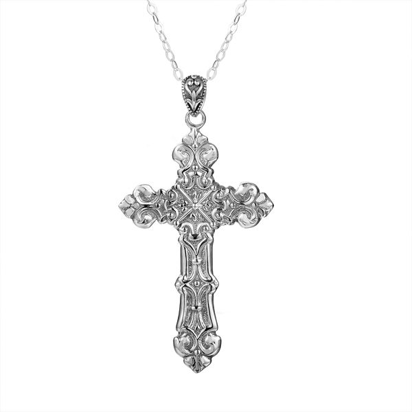 classic cross men necklace pendant genuine 925 sterling silver choker drop women vintage palace baroque pattern pendant jewelry
classic cross men necklace pendant genuine 925 sterling silver choker drop women vintage palace baroque pattern pendant jewelry