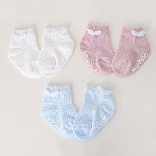 socks spring summer soft cotton baby angel wing anti slip born infant floor boy girl 3-12 months recien nacido, Pink;yellow
socks spring summer soft cotton baby angel wing anti slip born infant floor boy girl 3-12 months recien nacido, Pink;yellow