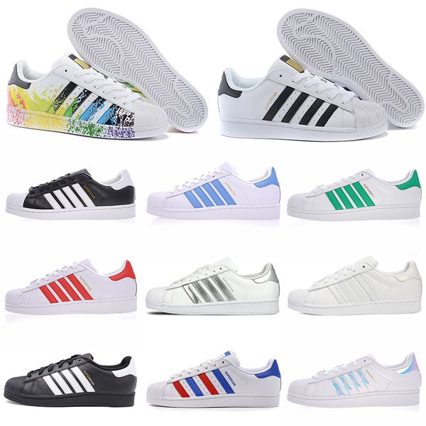 2020 new arrival brand popular originals superstar designer casual small white shoes color red for mens women fashion sneaker size 36-45, Black
2020 new arrival brand popular originals superstar designer casual small white shoes color red for mens women fashion sneaker size 36-45, Black