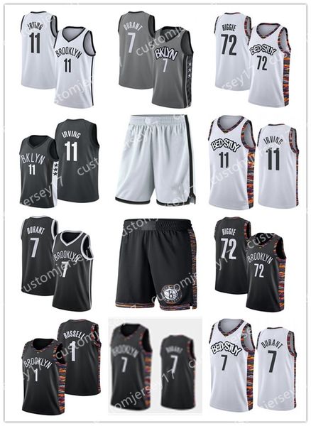 ncaa brooklyn nets 7 durant 11 irving 72 biggie 1 russell high school kevin kyrie college jersey city basketball jerseys, Black
ncaa brooklyn nets 7 durant 11 irving 72 biggie 1 russell high school kevin kyrie college jersey city basketball jerseys, Black