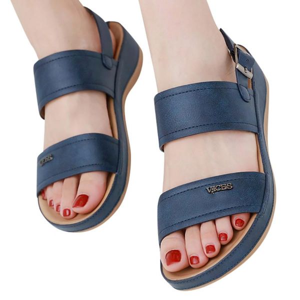 sagace women sandals summer retro fashion ladies comfortable thick bottom metal large size casual slippers wedge non-slip sandal, Black
sagace women sandals summer retro fashion ladies comfortable thick bottom metal large size casual slippers wedge non-slip sandal, Black