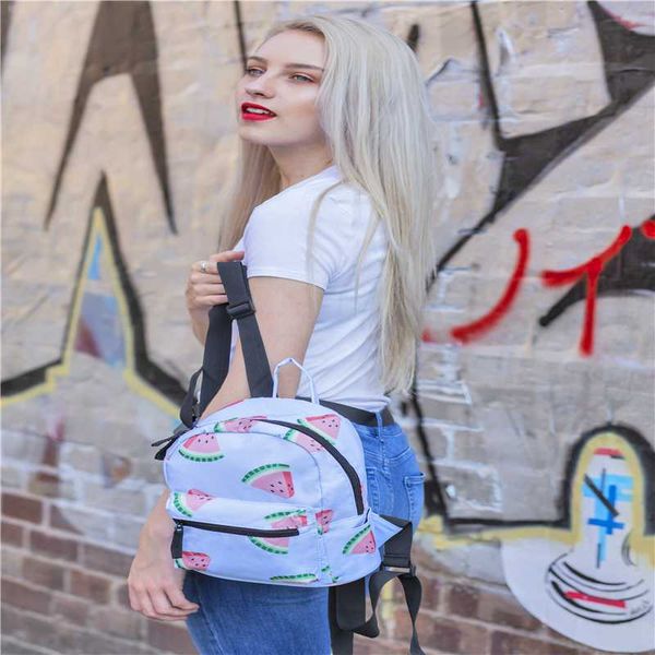 cute student canvas backpack with fruit pattern watermelon printing shoulder bag schoolbag daypacks
cute student canvas backpack with fruit pattern watermelon printing shoulder bag schoolbag daypacks