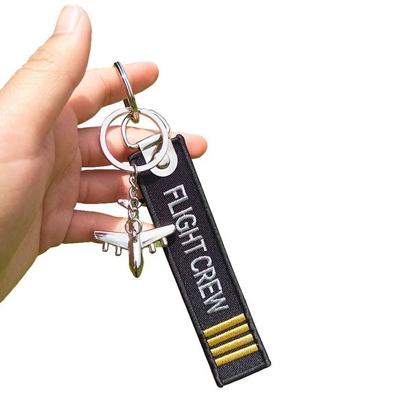 flight crew keychain duplex embroidery kiss me before flight key chains aircraft model metal gift for men lovers, Silver
flight crew keychain duplex embroidery kiss me before flight key chains aircraft model metal gift for men lovers, Silver