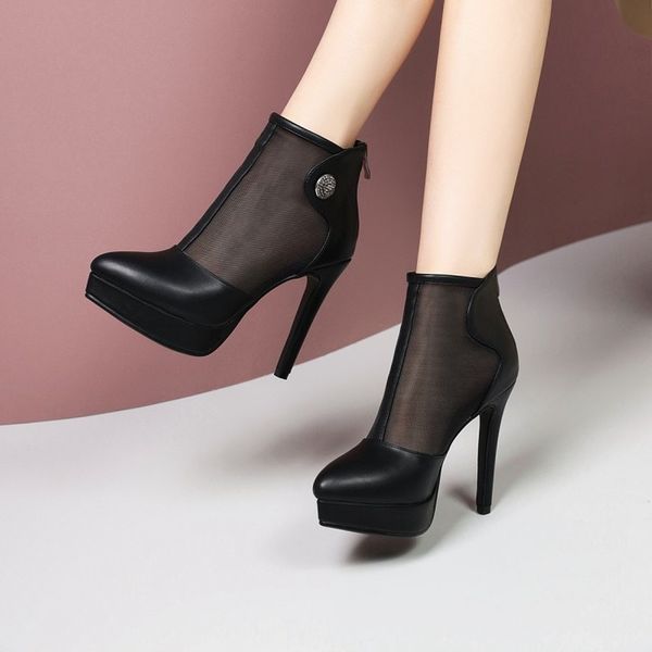 ladies high heels mesh platform pumps pu black white women shoes platform high heels shoes thin work pumps dress
ladies high heels mesh platform pumps pu black white women shoes platform high heels shoes thin work pumps dress