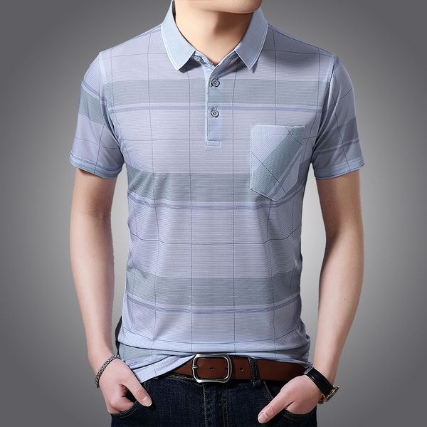 new brand striped shirts men 2020 summer short sleeve casual turn down collar fashion men clothes, White;black
new brand striped shirts men 2020 summer short sleeve casual turn down collar fashion men clothes, White;black