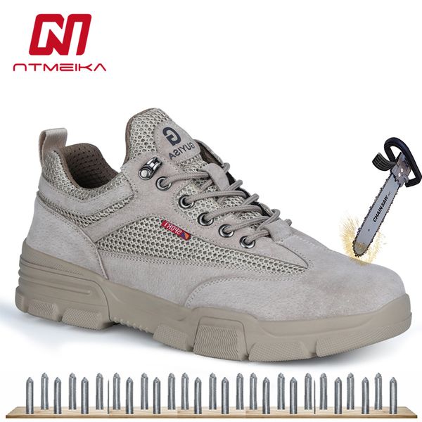 men steel toe work safety shoes breathable security footwear man's outdoor construction sneakers puncture proof mb261, Black
men steel toe work safety shoes breathable security footwear man's outdoor construction sneakers puncture proof mb261, Black