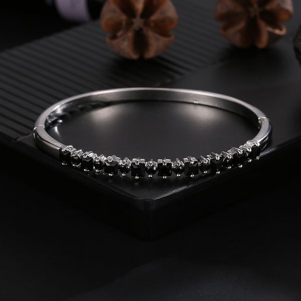 carsinel brand colorful zircon bracelets bangles for women rose gold color cz bangles jewelry christmas valentine's day gift, Black
carsinel brand colorful zircon bracelets bangles for women rose gold color cz bangles jewelry christmas valentine's day gift, Black