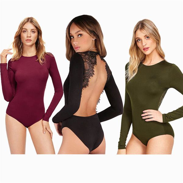 women mesh long sleeve lace high neck bodysuit backless leotard jumpsuits bodysuits, Black;white
women mesh long sleeve lace high neck bodysuit backless leotard jumpsuits bodysuits, Black;white
