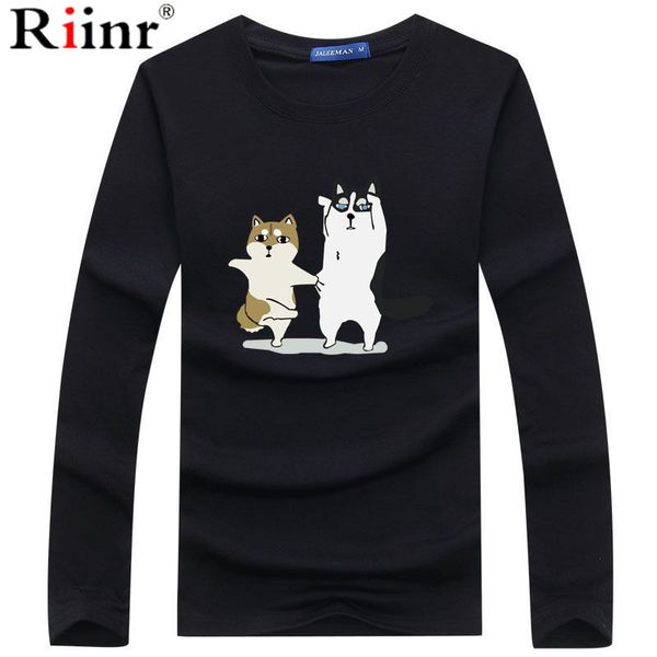 riinr 2020 новая весна забавный мультфильм собака печать с длинным рукавом tee shirt повседневная мужчины большой размер одежды мужчины t-sh, White;black
riinr 2020 новая весна забавный мультфильм собака печать с длинным рукавом tee shirt повседневная мужчины большой размер одежды мужчины t-sh, White;black