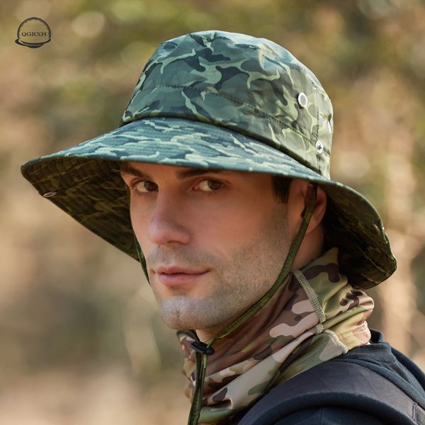fashion tactical camouflage sun hats for men outdoor fishing cap wide brim anti-uv caps women camping hat summer hiking bone, Blue;gray
fashion tactical camouflage sun hats for men outdoor fishing cap wide brim anti-uv caps women camping hat summer hiking bone, Blue;gray