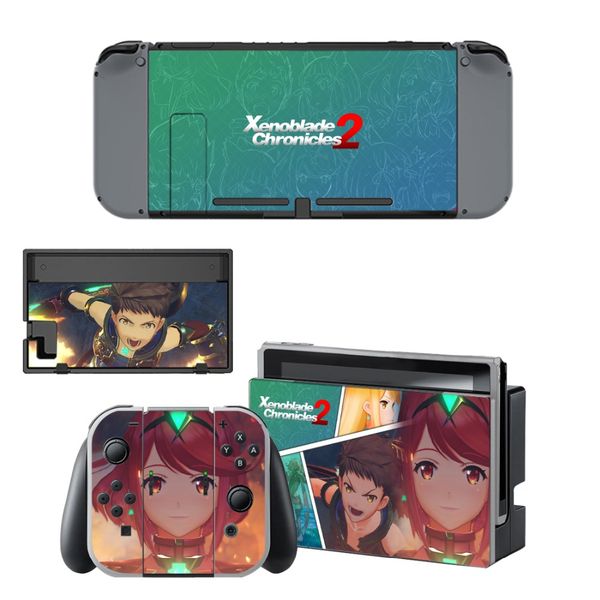 xenoblade chronicles 2 decal vinyl skin sticker for nintendo switch ns console + controller + stand holder protective film
xenoblade chronicles 2 decal vinyl skin sticker for nintendo switch ns console + controller + stand holder protective film