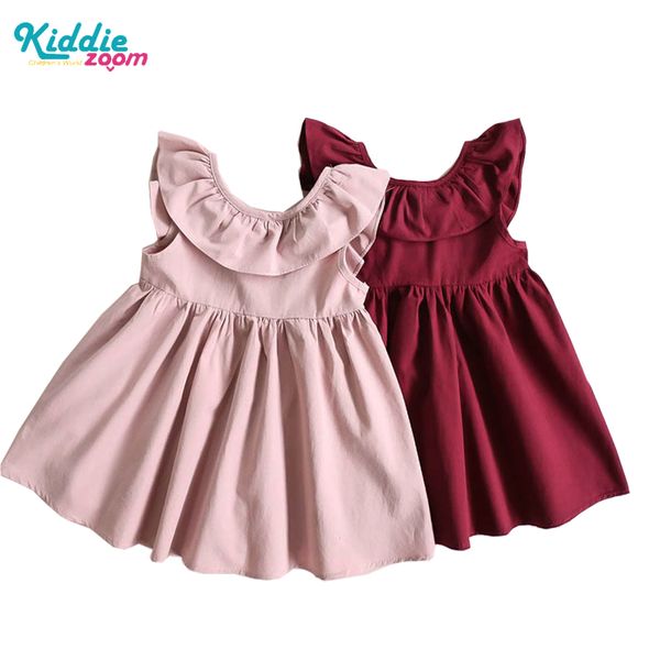 fashion 2020 new toddler infant kids baby girls summer solid dress princess regular dresses 1-4y, Red;yellow 
fashion 2020 new toddler infant kids baby girls summer solid dress princess regular dresses 1-4y, Red;yellow
