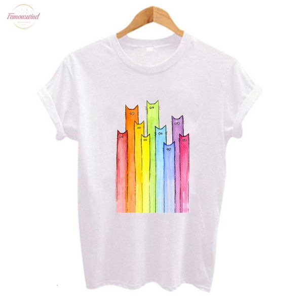 cute colorful long neck cat printed women t shirt casual white tee short sleeve o-neck tee shirt femme
cute colorful long neck cat printed women t shirt casual white tee short sleeve o-neck tee shirt femme