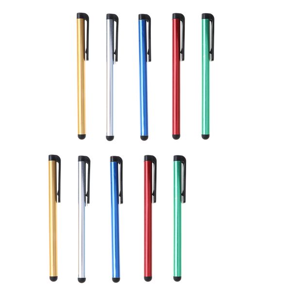 10 pack colorful metal capacitive stylus pens for touch screens universal compatible with all touch screen devices
10 pack colorful metal capacitive stylus pens for touch screens universal compatible with all touch screen devices