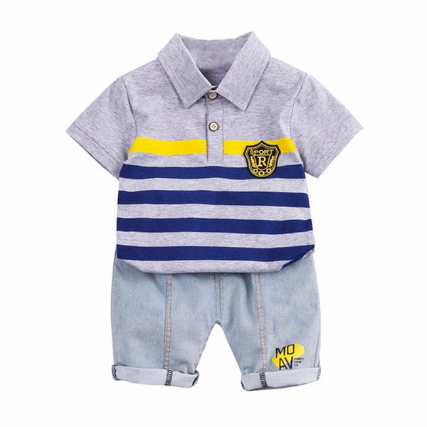 baby boys clothes summer kids clothing casual short sleeve striped print t-shirt +denim shorts costume set new1, White
baby boys clothes summer kids clothing casual short sleeve striped print t-shirt +denim shorts costume set new1, White