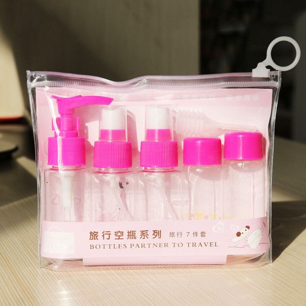 factory dropshipping cosmetic bottle 7pcs spray bottle set empty cosmetics portable sample travel bottling alcohol spray bottle b2501
factory dropshipping cosmetic bottle 7pcs spray bottle set empty cosmetics portable sample travel bottling alcohol spray bottle b2501